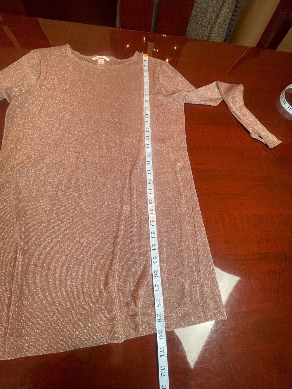 Victoria's Secret Y2K Metallic Shimmer Sheer Mesh Long Sleeve Top Silver L - Picture 7 of 9